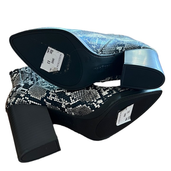 New Indigo Rd. Iradriela Snakeskin Boots Size 8.5 - Picture 4 of 8